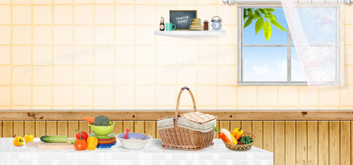 營造溫馨廚房 從蔬菜到窗簾，打造理想家居空間